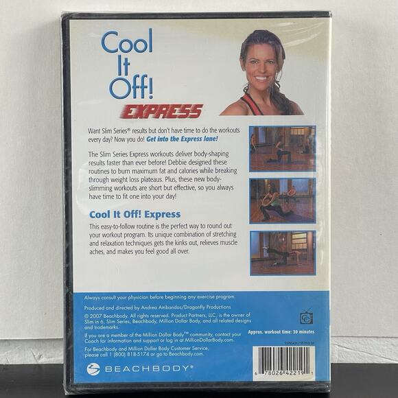 Workout DVDs Beach Body DVD SLIM SERIES New, Unopened Lot of 4 - Picture 5 of 11